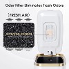 Small Bathroom Trash Can with Lid Soft Close-5L/1.3 Gal Slim Garbage Can-Metal Step Wastebasket-Rectangle Narrow Waste Bin - 4 of 4