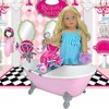 Sophia's by Teamson Kids Mini Scooter and Helmet Set for 18" Dolls, Multicolor - 3 of 3