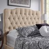 Edensor Adjustable Diamond Tufted Camel Back Bed - Inspire Q - 3 of 4