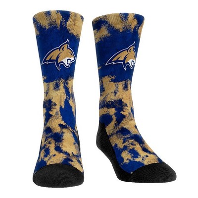 NCAA Montana State Bobcats Paint Crew Socks - L/XL