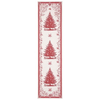 Christmas Tree Area Rug, Washable Non-Slip Holiday Carpet, Soft Nursery Mat for Bedroom, Living Room, Office