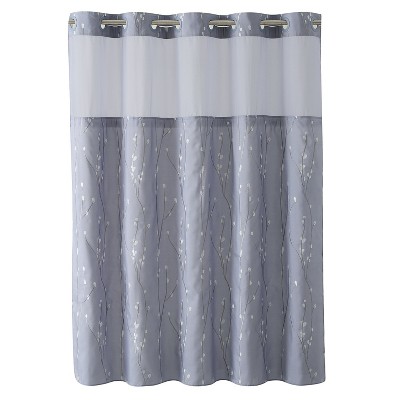 Cherry Bloom Shower Curtain with Liner - Hookless