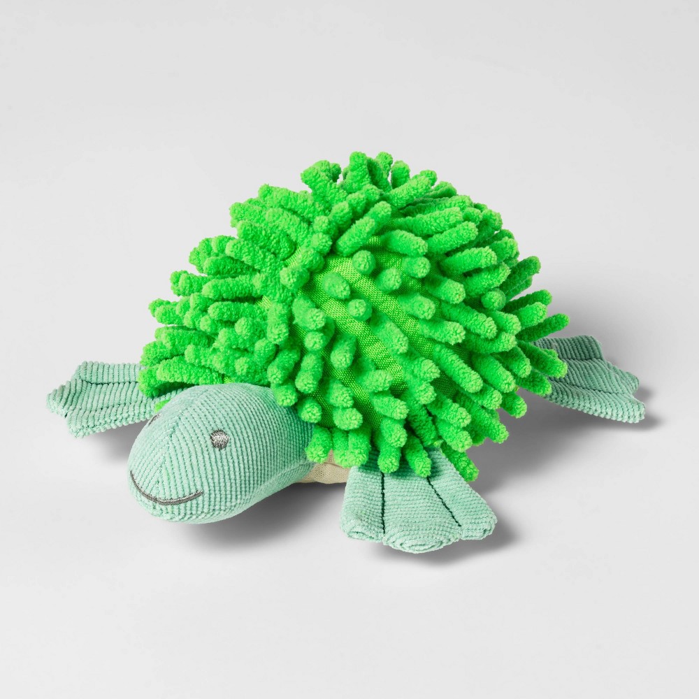 Turtle Plush Dog Toy - Green - S - Boots & Barkley