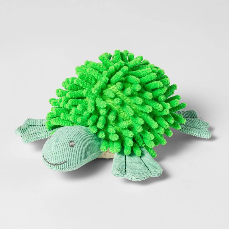 Turtle Plush Dog Toy - Green - S - Boots &#38; Barkley&#8482;, 1 of 11