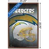 Trends International NFL Los Angeles Chargers - Helmet 19 Framed Wall Poster Prints - 3 of 4