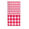 Shiraleah Pink and White Checkered Beach Towel - 4 of 4