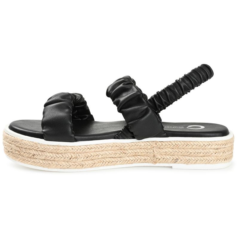 Journee Collection Womens Knowles Tru Comfort Foam Espadrille Platform Sandals, 3 of 11