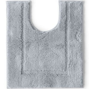 Lands' End Cotton Non-skid Contour Bath Rug - 1 of 2