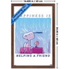 Trends International Peanuts: Comfort & Security - Happiness Is Framed Wall Poster Prints - 3 of 4
