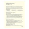 8.5" x 11" 75-Sheet 100% Cotton Résumé Paper 32 lb Wove Finish, Ivory - Southworth: Letterhead, Unbound, Matte - 4 of 4