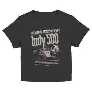 Juniors Womens Indy 500 Racing Immortality Quote T Shirt - 1 of 4