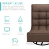 Best Choice Products Folding Floor Gaming Chair for Home, Office w/ 360-Degree Swivel, 4 Positions - 4 of 4