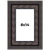 PosterPalooza | Photo Size 3.5" Wide Ornate Black Frame - UV Acrylic, Foam Board Backing, Hanging Hardware - 2 of 4