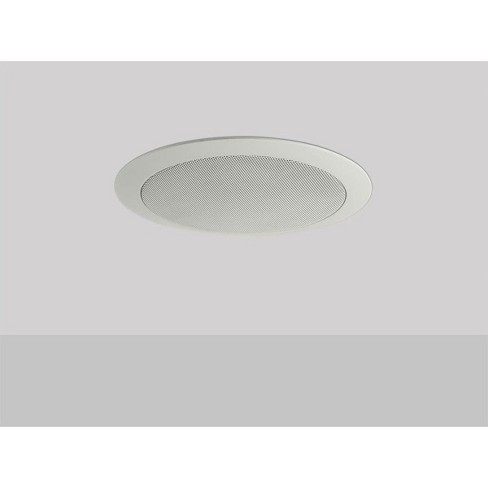 Monoprice Commercial Audio 20w 4 Inch Coax Ceiling Speaker With Abs Back Can Grill 70v No Logo