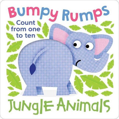 Bumpy Rumps: Jungle Animals (a Giggly, Tactile Experience!) - by  Little Genius Books (Board Book)