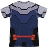 Popfunk Teen Titans Go to The Movies Slade Uniform Front-Back Print Adult Sublimated Costume T-Shirt - 2 of 4
