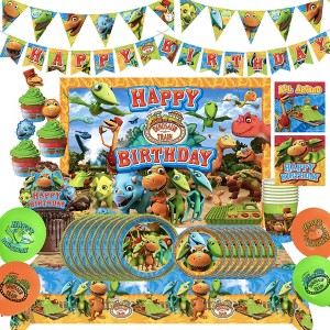 Treasures Gifted Dinosaur Train Party Supplies Ultimate Set for 16 Guests - 1 of 1