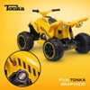 12V ATV - Tonka Kids Ride‑On Car with Rechargeable Battery, LED Headlights & Durable Wheels - 4 of 4