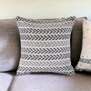 Set of Two 18" X 18"  Beach Chevron Cotton Zippered Pillow - 2 of 4
