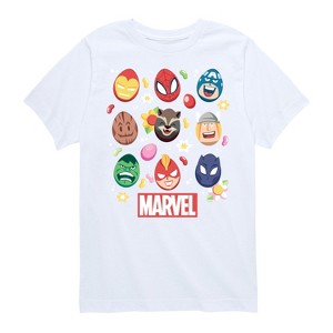 Boys' - Marvel - Easter Egg Group Short Sleeve Graphic T-Shirt - 1 of 4
