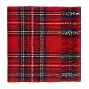 Lona Scott Pure Lambswool Tartan Scarf - 1 of 1
