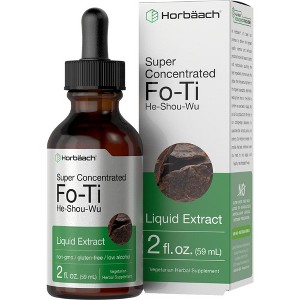 Horbaach Fo Ti Root Liquid Extract (He Shou Wu) | 2 fl oz - 1 of 3