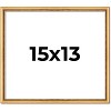 PosterPalooza | Classic Modern Gold Picture Frame - UV Acrylic, Backing Board, Hanging Hardware Included - 2 of 4