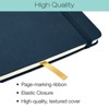 2026 Textured Cover Weekly Monthly Planner, 8"x10": 14 Months (Nov 2025-Dec 2026) / 2026 Calendar / 2026  Organizer (Navy) - 2 of 4