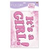 Beistle Plastic It's A Girl! Yard Sign, 11.5" x 15.5", (1/Pkg) Multicolored - 3 of 4