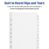 Avery A-Z Mini Dividers for 3 Ring Binders, 12 Tabs per Set, 8.5" x 5.5", Pre-printed Tabs, 4 Binder Divider Sets (43131) - 4 of 4