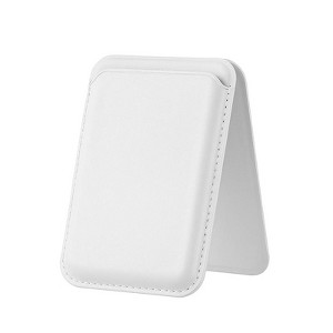 Entronix Leather Magnetic Wallet Attachment for MagSafe & Magnetic Phone Cases – Slim Card Holder Phone Accessory - 1 of 4