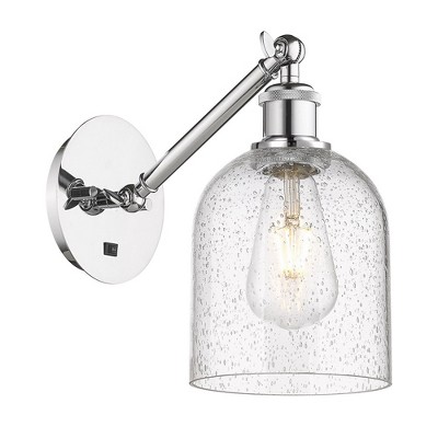 Bella - 1 Light Arm Adjusts Up and Down Wall Sconce In Industrial Style-9.5 Inches Tall and 5.5 Inches Wide
