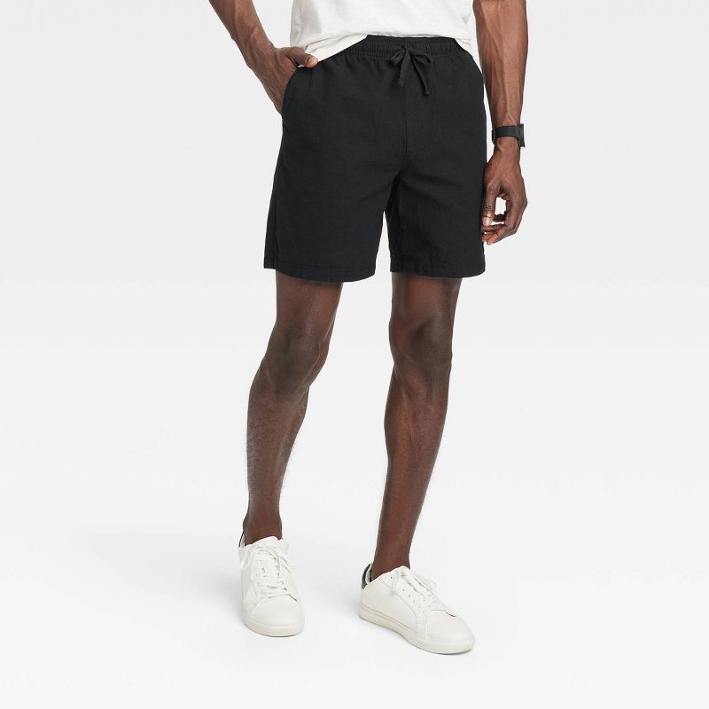 Men&#39;s 7&#34; Everyday Relaxed Fit Pull-On Shorts - Goodfellow &#38; Co&#8482;, 1 of 5
