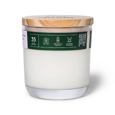 Lavender & Bergamot 8 oz Soy Wax Candle with Wooden Lid