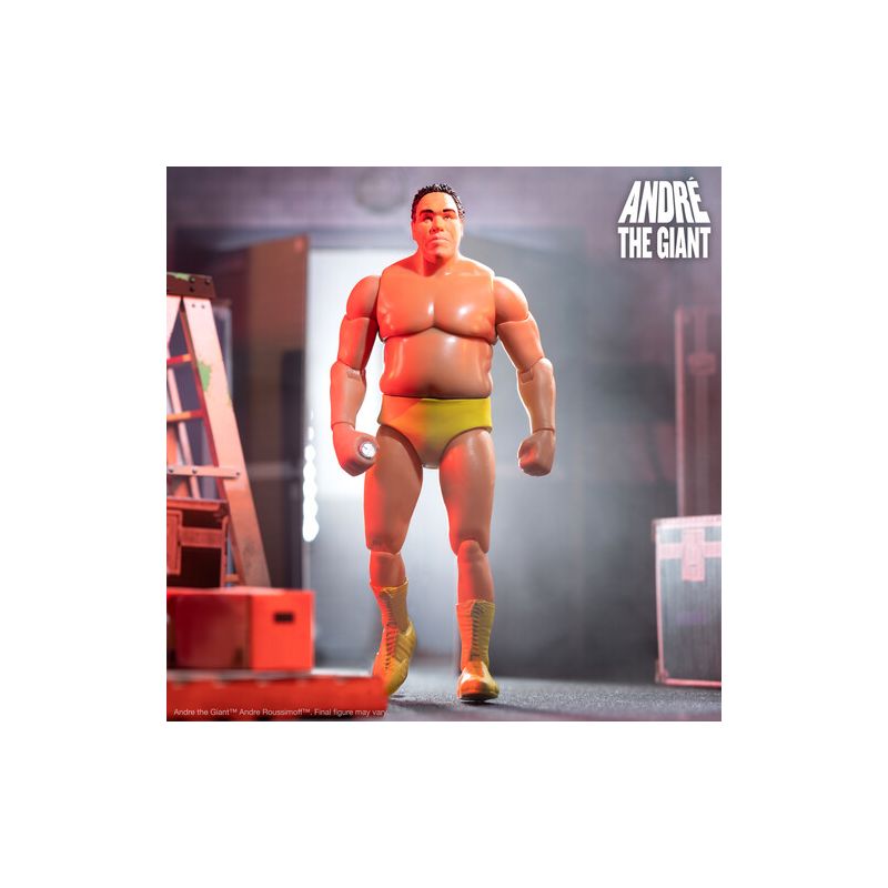 Super7 - Andre the Giant ULTIMATES! Figure - Andre (Yellow Trunks), 2 of 5
