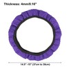 Unique Bargains Universal 15" Anti Slip Steering Wheel Cover Elastic Stretch Mesh Cloth Cover Accessory for Car - 4 of 4