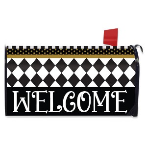 Briarwood Lane Everyday Mailbox Cover  - Standard Size - Checkerboard Mailbox Cover - 1 of 2