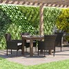 Flash Furniture Maxim Modern Wicker Patio Armchairs for Deck or Backyard, Fade and Weather-Resistant Frames and Cushions - 2 of 4