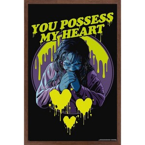 Trends International The Exorcist: Seasons of Scare - You Possess My Heart Framed Wall Poster Prints - 1 of 4