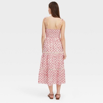 fall linen dress Midi EMILIE loose linen dress