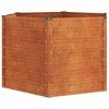 vidaXL Garden Raised Bed Rusty Corten steel Large Decorative Inlays - 2 of 4