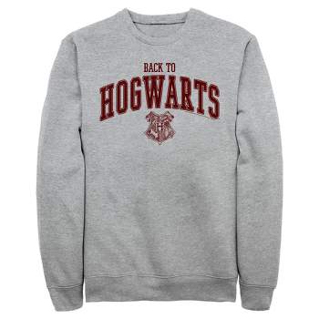 Men\'s Harry Potter Hogwarts 4 Hoodie Over Athletic - House X - Pull : Heather Crest Large Target
