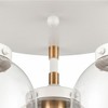 Elk Home Boudreaux 3 - Light Semi-Flush Mount in  Matte White - 2 of 3