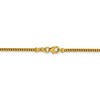 Black Bow Jewelry 2mm 14k Yellow Gold Solid Franco Chain Necklace - 4 of 4