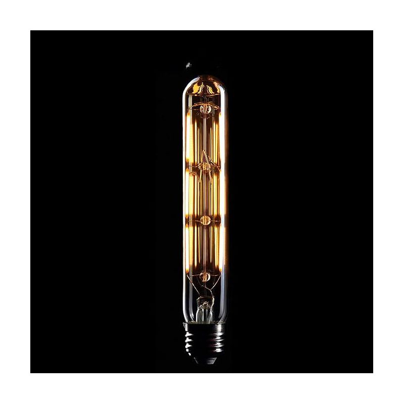 CrownLED 60 Watt Edison Light Bulb E26 Base Dimmable Incandescent Bulbs - 1 Pack, 2 of 4