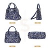 Signare USA Sea Shell Blue Convertible Top Handle Handbag - 2 of 4
