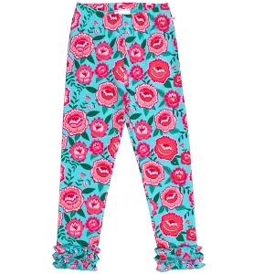 RuffleButts Girls Ruffle Leggings - 1 of 4