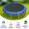 Machrus Upper Bounce Trampoline Pad - Trampoline Spring Cover - Trampoline Replacement Safety Pad for Oval Trampolines - Blue - 4 of 4