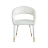 Meridian Furniture,Destiny Vegan Leather Dining Chair - 3 of 4