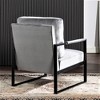NicBex PU Leather/Microfiber/Velvet Accent Chair with Metal Frame,Mid Century Arm Chair with Cushion for Bedroom,Reading Room - 4 of 4